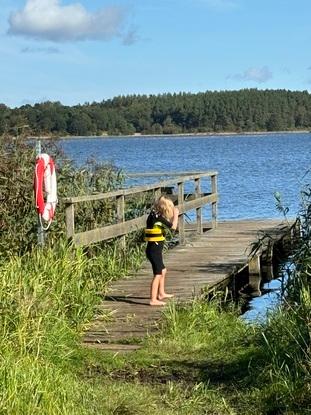 Søen der ligger 300 meter væk