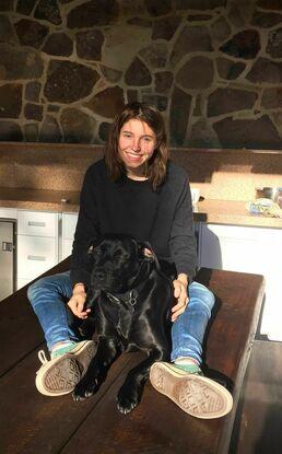 My dog Holly (back Home is Australia)