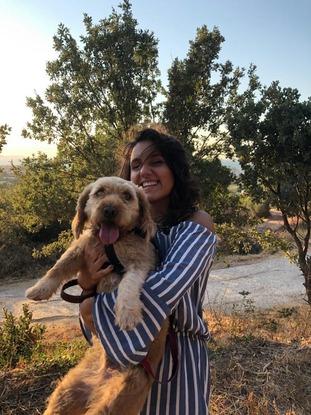 Irem and her family's Terrier Kopuk