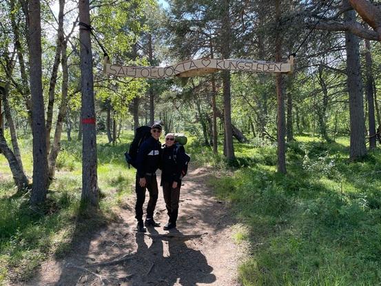 Hiking in Lappland