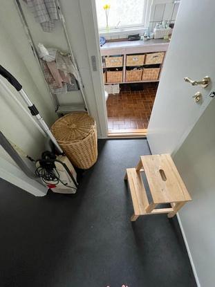 Indgang til badeværelset