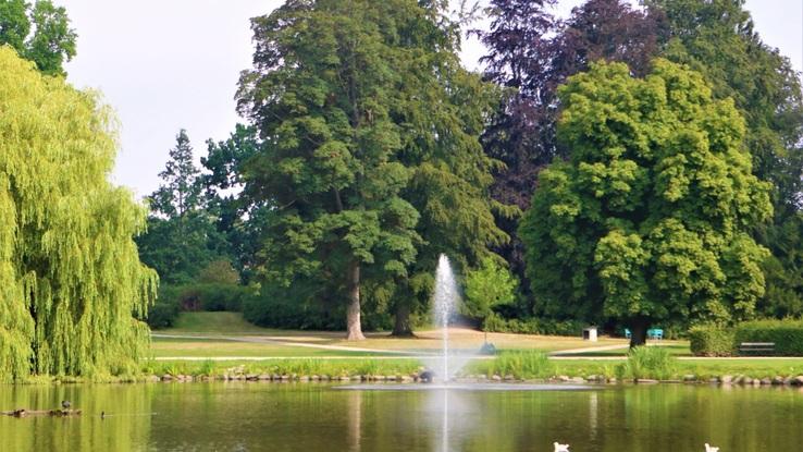 Anlægget som er en lille park 200 meter fra hvor jeg bor